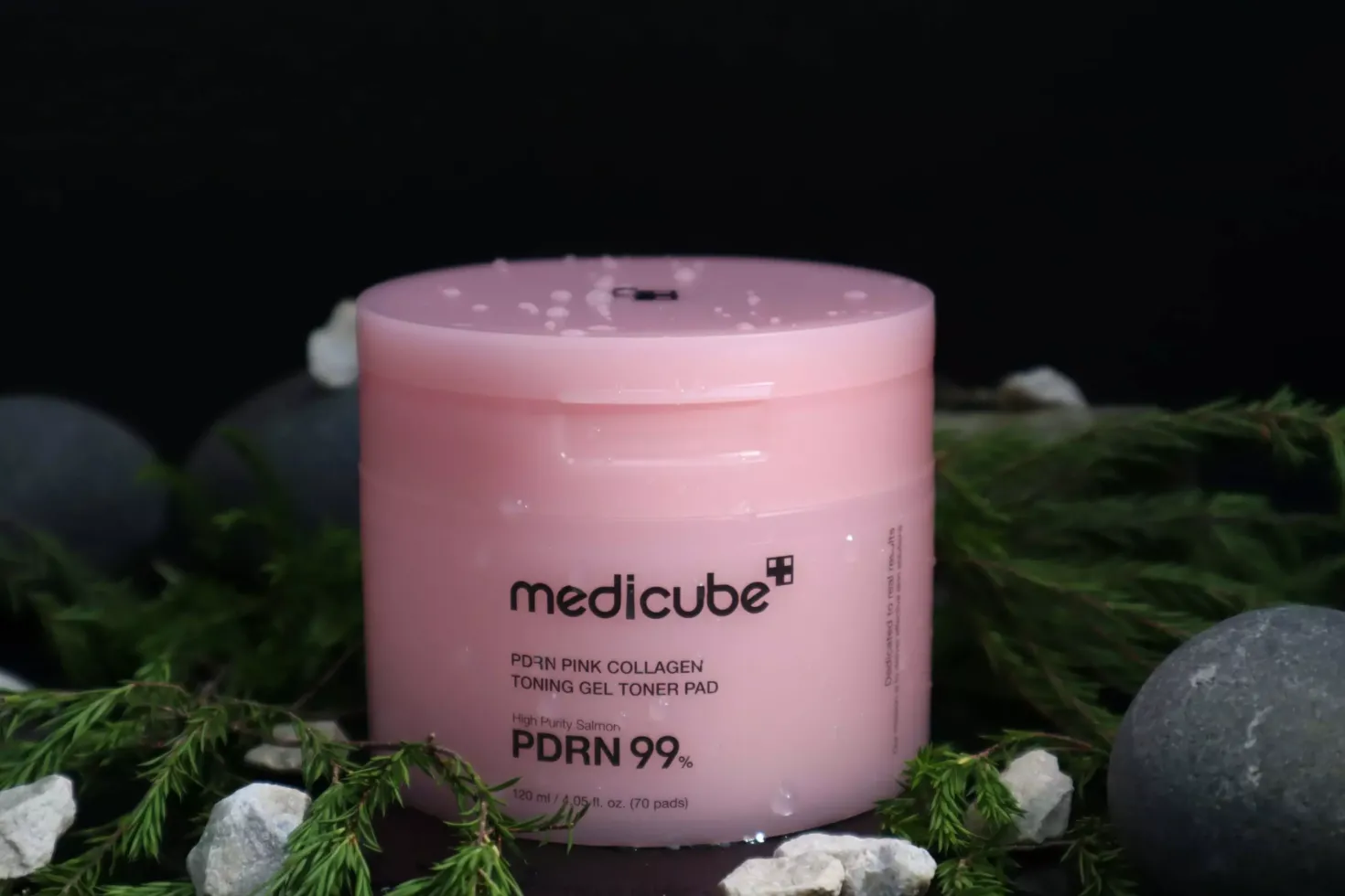 Medicube PDRN Pink Collagen Toning Gel Toner Pads 120 ml