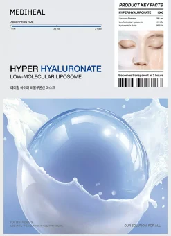 Mediheal Hyper Hyaluronate Mask 1 stk