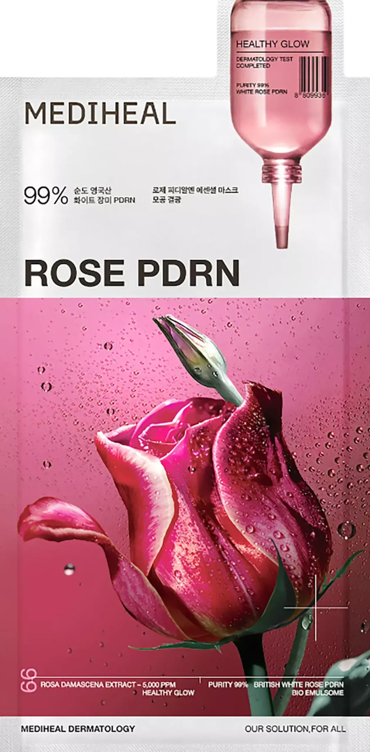 Mediheal Rose PDRN Essential Mask Healthy Glow 1 stk
