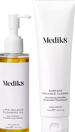 Medik8 Double Cleanse Bundle Cleansing Oil 100 ml & Radiance Cleanse 150 ml