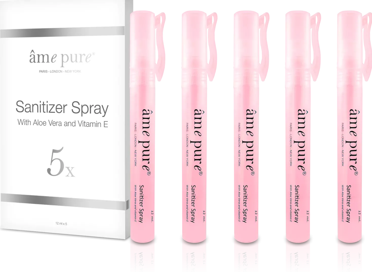 âme pure Sanitizer Spray - 5pcs pack