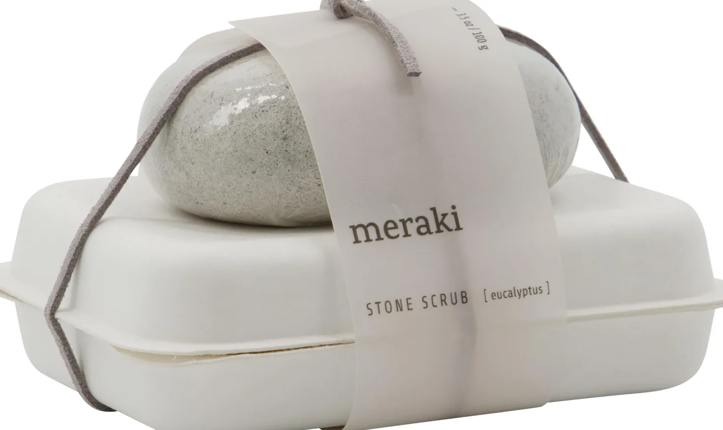 Meraki Eucalyptus Stone Scrub 100 g