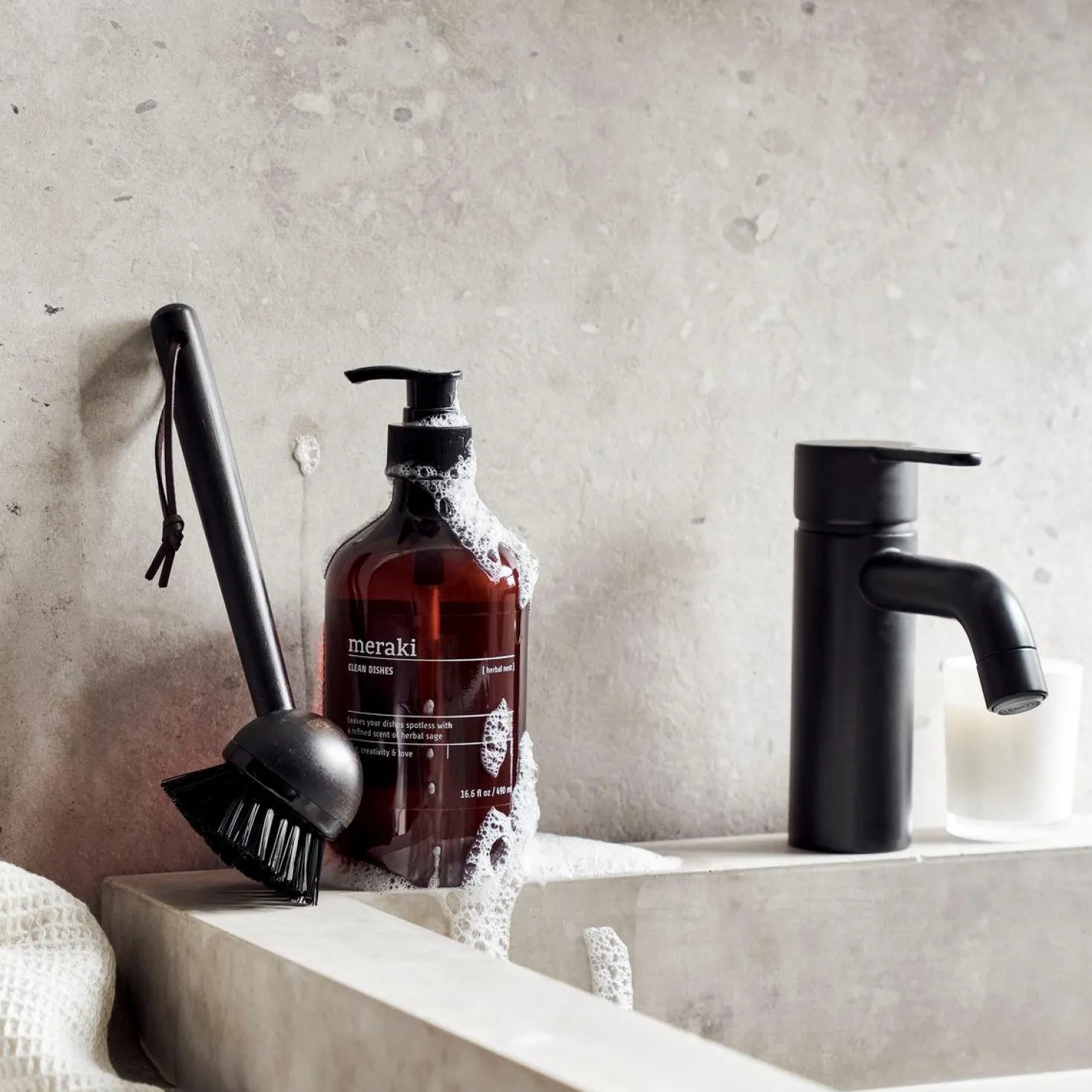 MerakiHerbal Nest Dish Wash Essentials