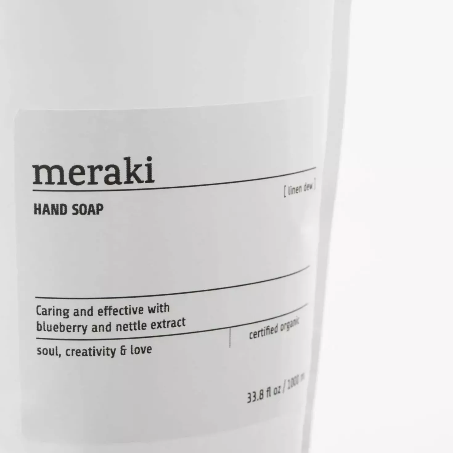 MerakiLinen Dew Hand Soap Refill 1000 ml
