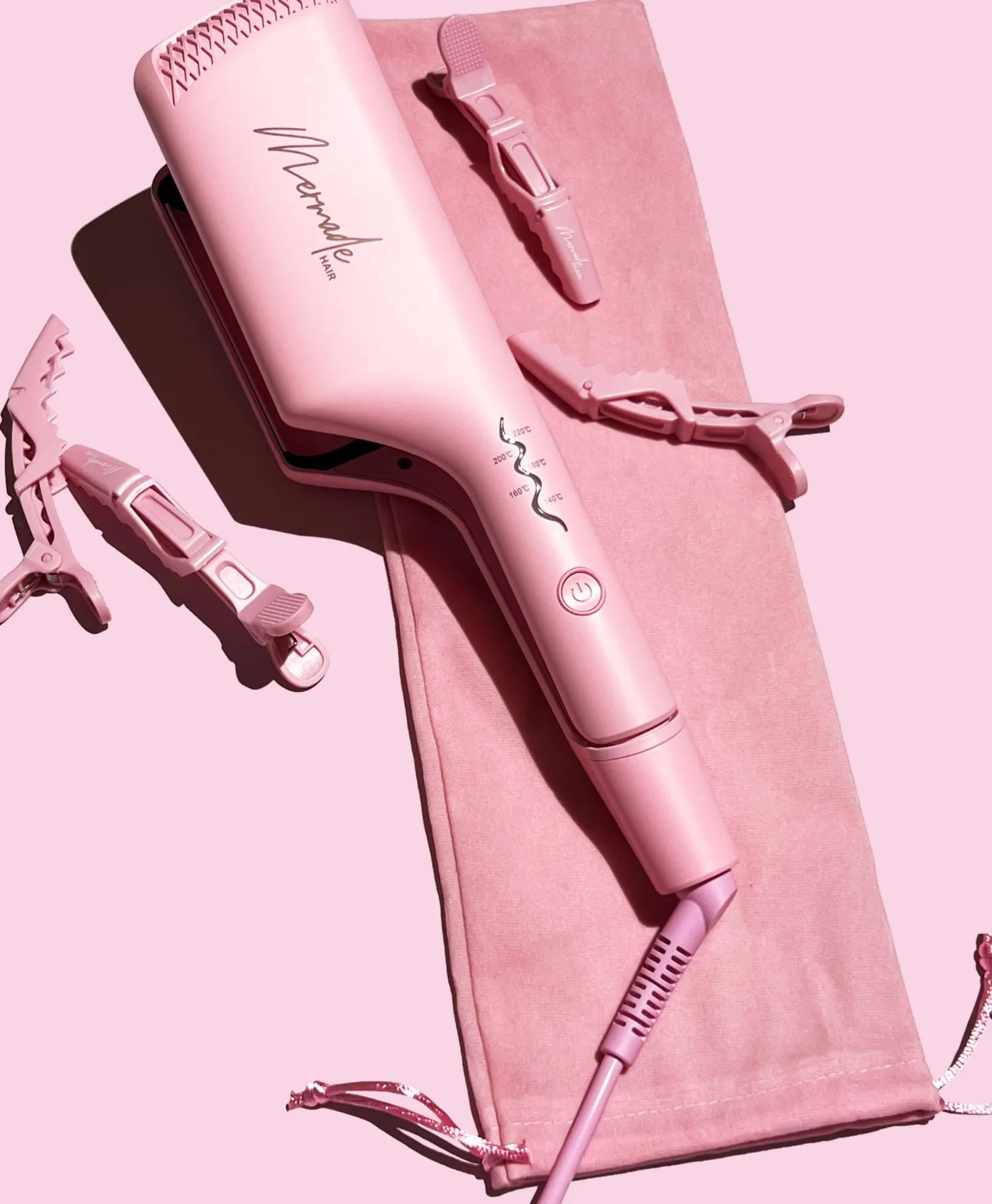 Mermade Hair Double Waver Max Pink