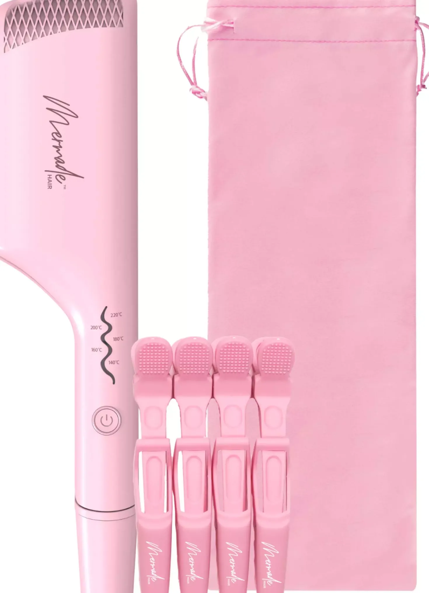 Mermade Hair Double Waver Max Pink