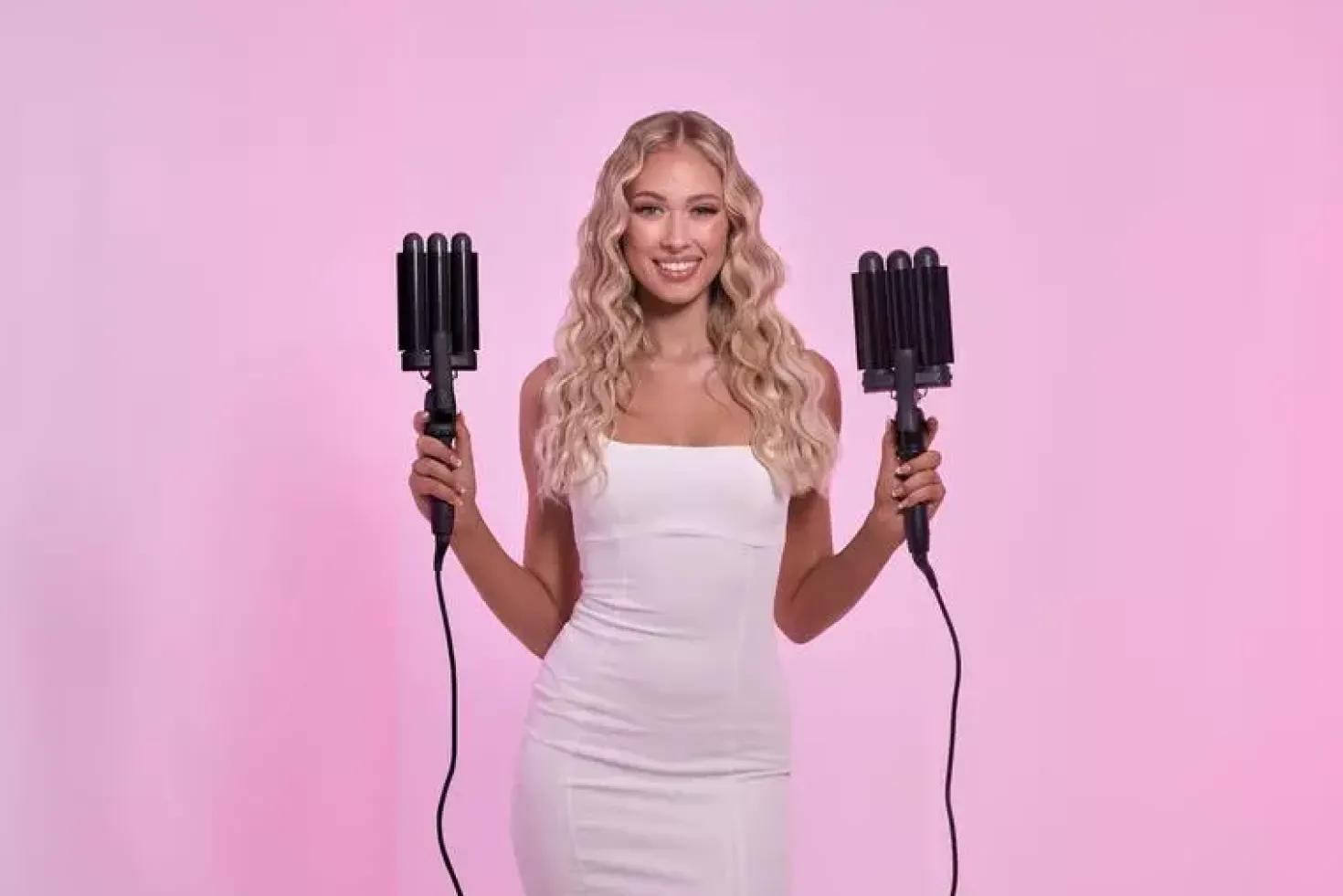 Mermade Hair Mini Pro Waver 25mm in Black