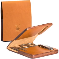 Mühle Manicure Set with Cowhide Case
