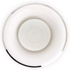 Mühle Porcelain Shaving Bowl Platinum Rim White