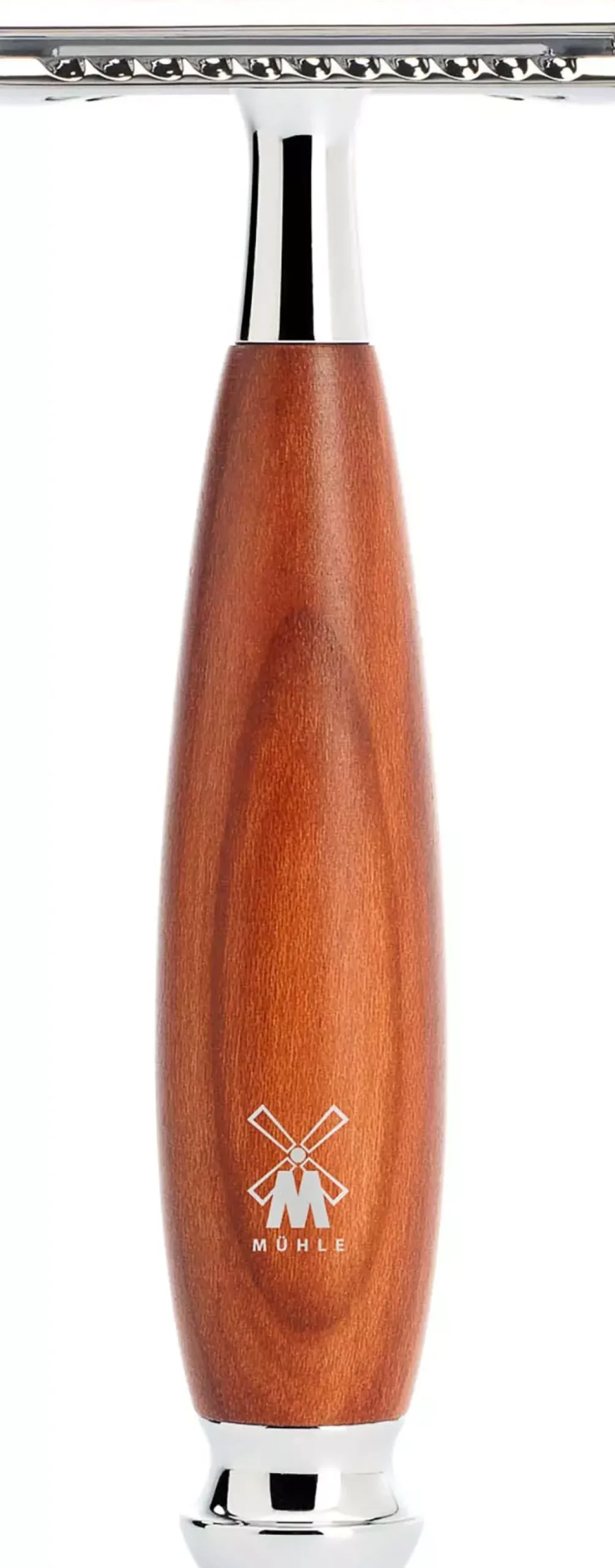 MühleVIVO Shaving Set Plum Wood Black Fibre Safety Razor