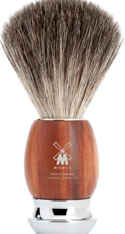 MühleVIVO Shaving Set Plum Wood Black Fibre Safety Razor
