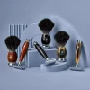 MühleVivo Shaving Set Plum Wood Pure Badger Fusion