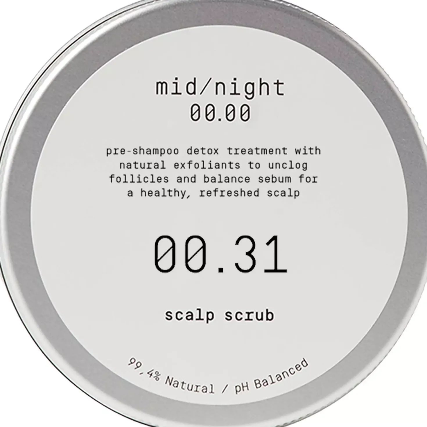 Midnight 00.00 Scalp Scrub 00.31 130 ml