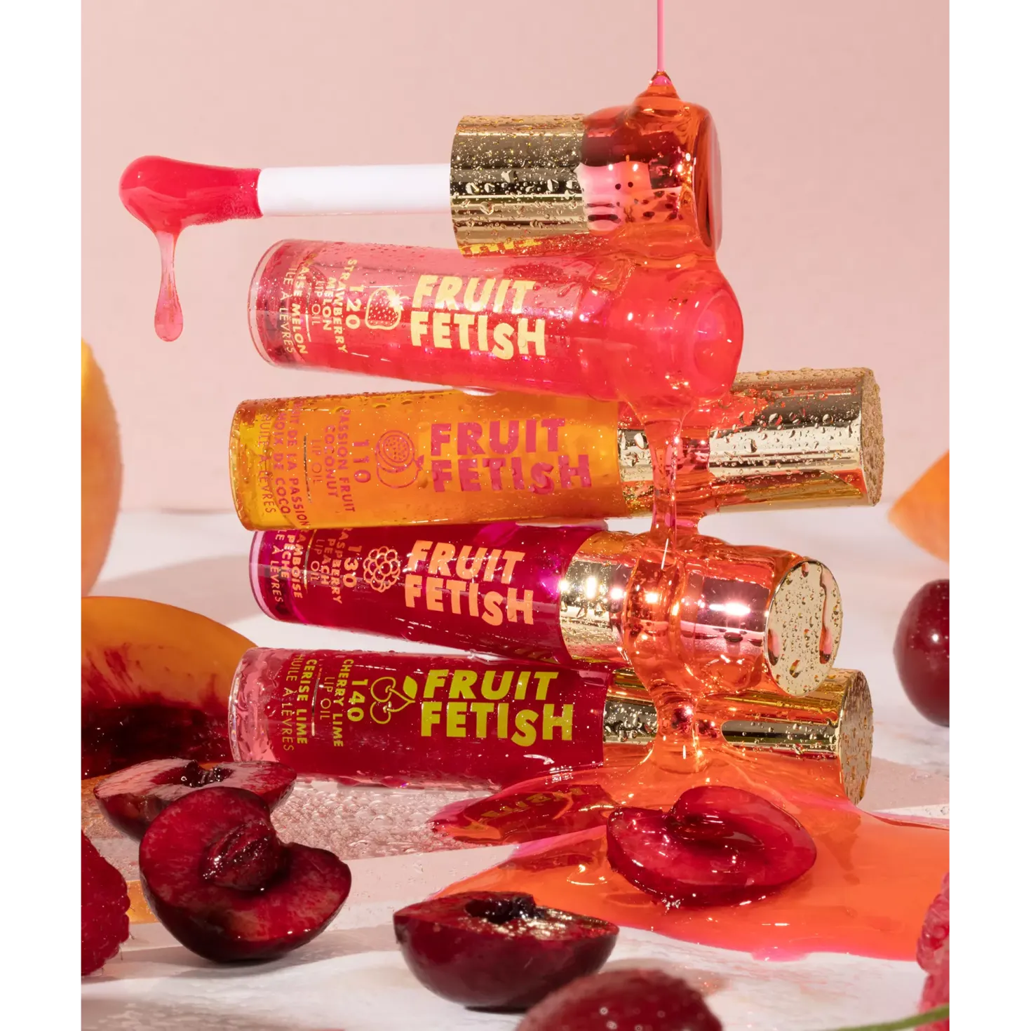 Milani Fruit Fetish Lip Oils Strawberry Melon