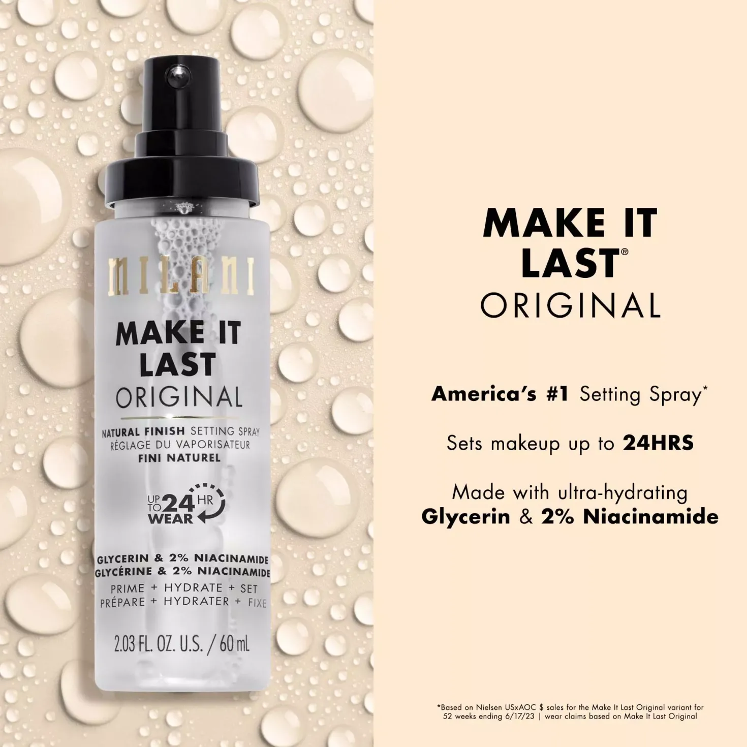 Milani Make It Last Make Up Setting Spray 60 ml