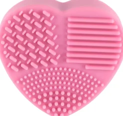 Mineas Make up brush cleaning mat hot pink