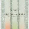 Mineas Nail File Set 3 Pcs Multicolored