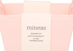 Mineas Organizer Set Small Pink
