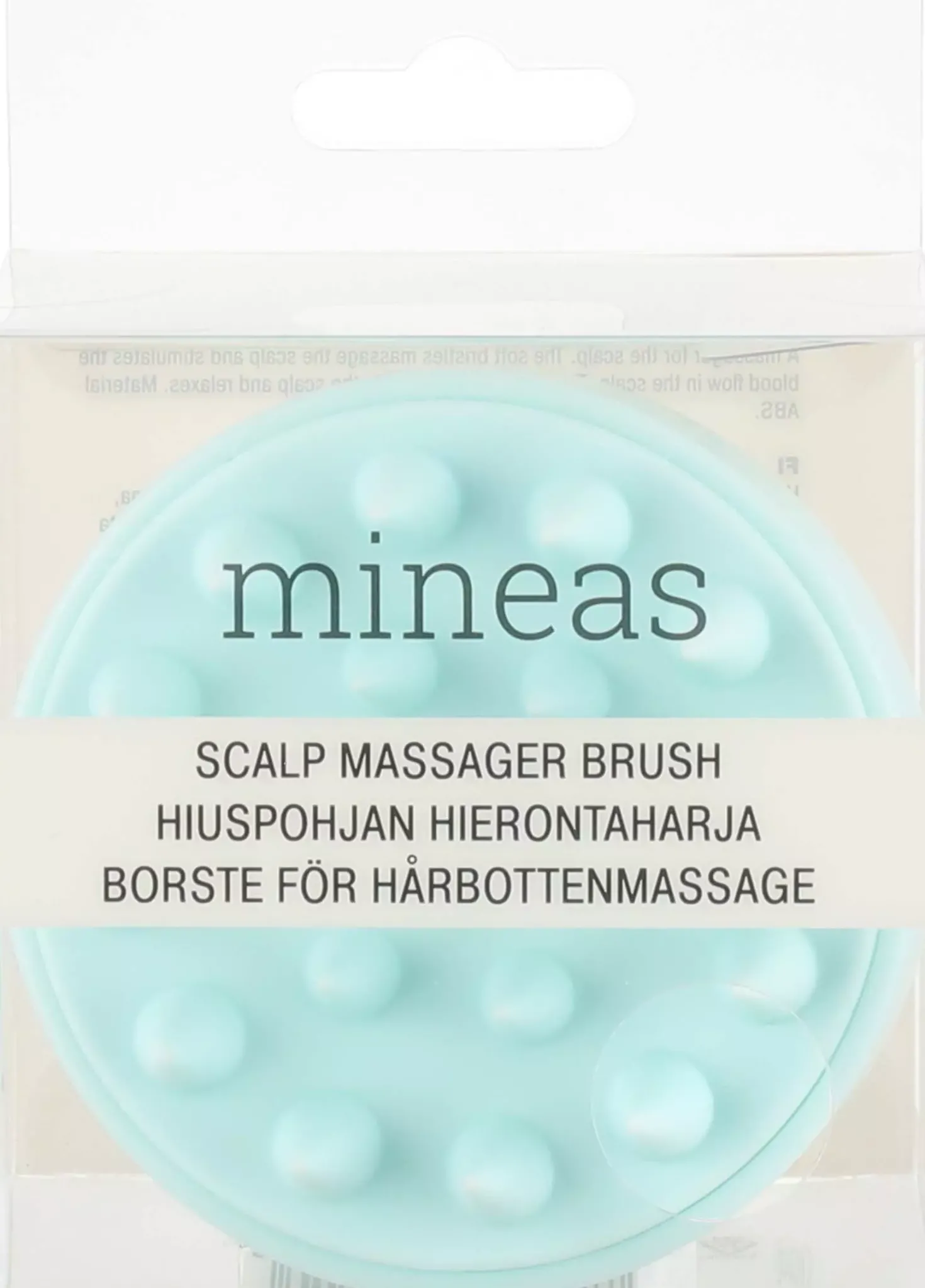 Mineas Scalp massager brush turquoise
