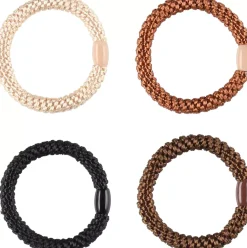 Mineas Scrunchie 4 Pcs Neutral Multicolored
