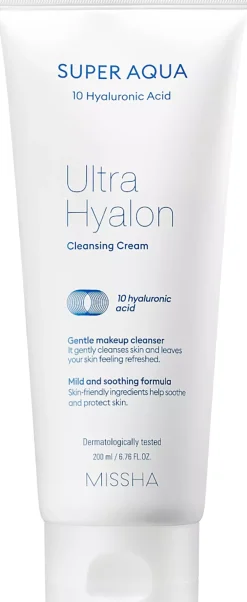 MISSHA Super Aqua Ultra Hyalron Cleansing Cream 200 ml
