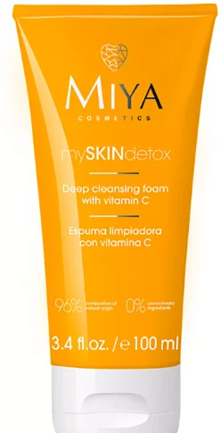 Miya Myskindetox Deep Cleansing Foam Vitamin C 100 ml
