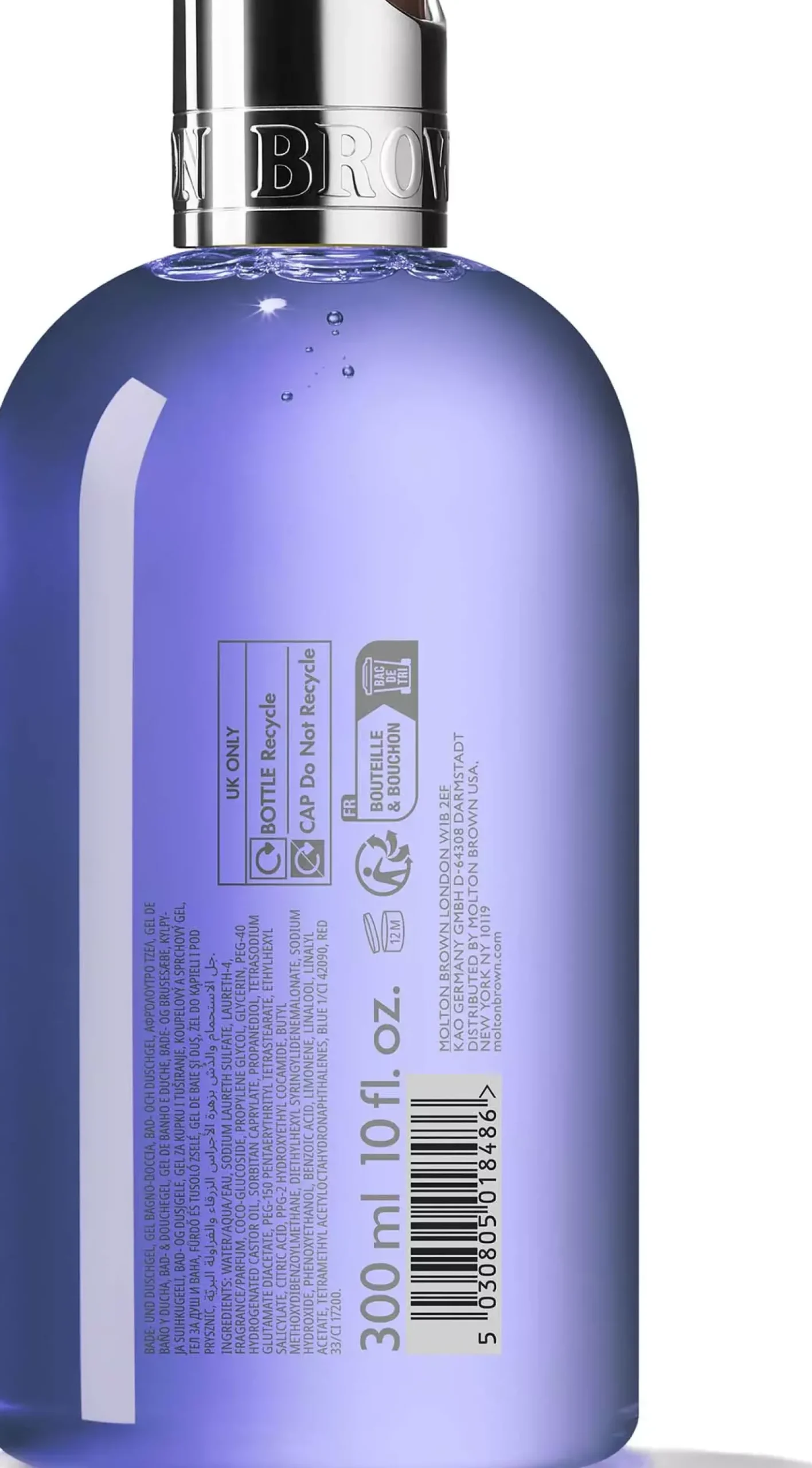 Molton Brown Bluebell & Wild Strawberry Bath & Shower Gel 300 ml