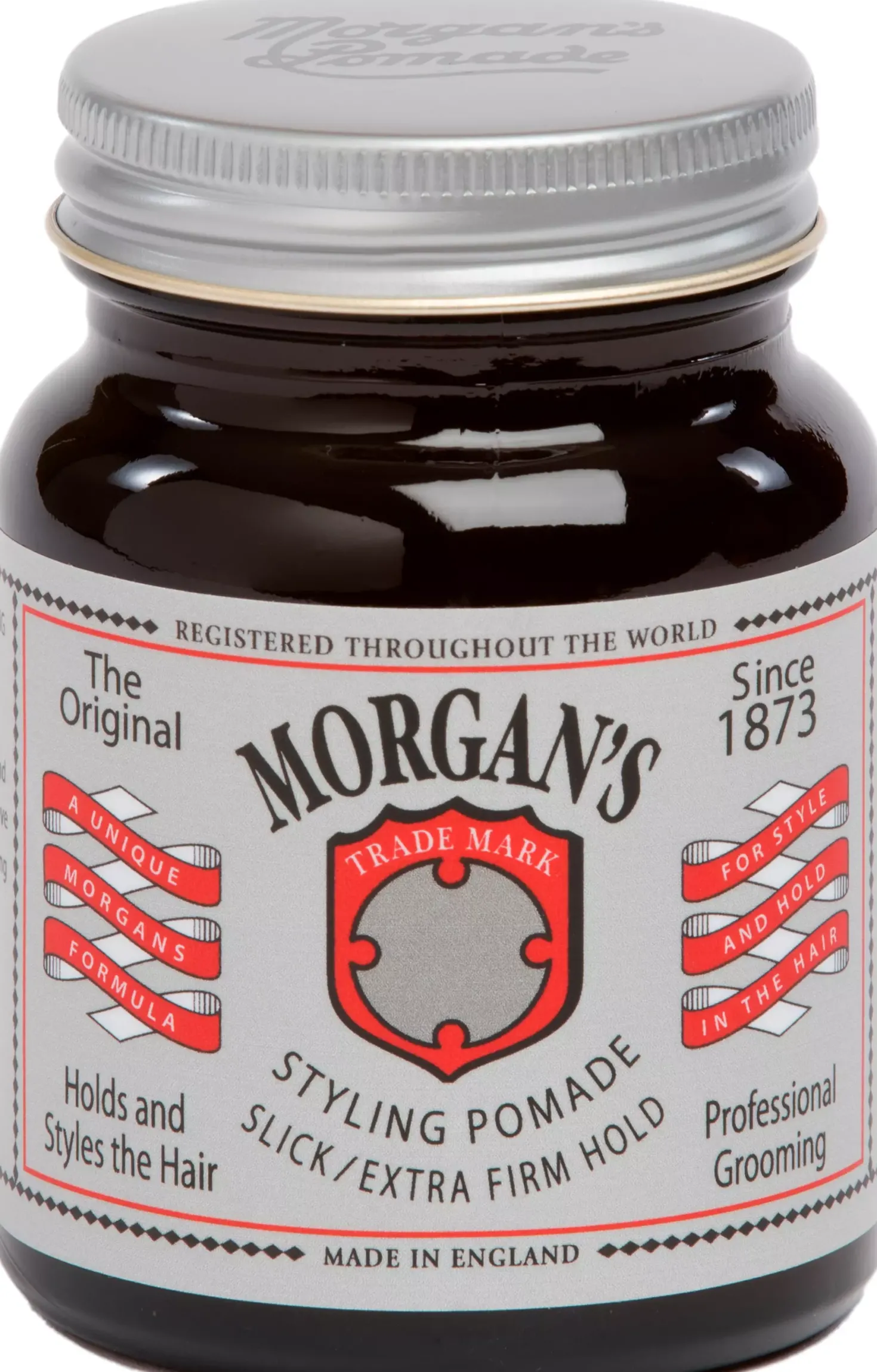 Morgan's Pomade Styling Pomade Silver Label - Slick Extra Firm Hold
