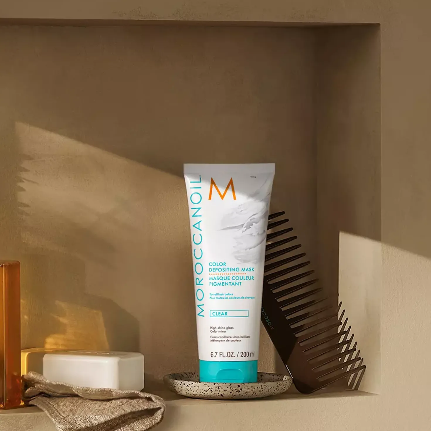Moroccanoil Color Deposit Mask Clear 200 ml