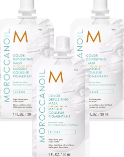 Moroccanoil Color Deposit Mask Clear 30 ml x 3