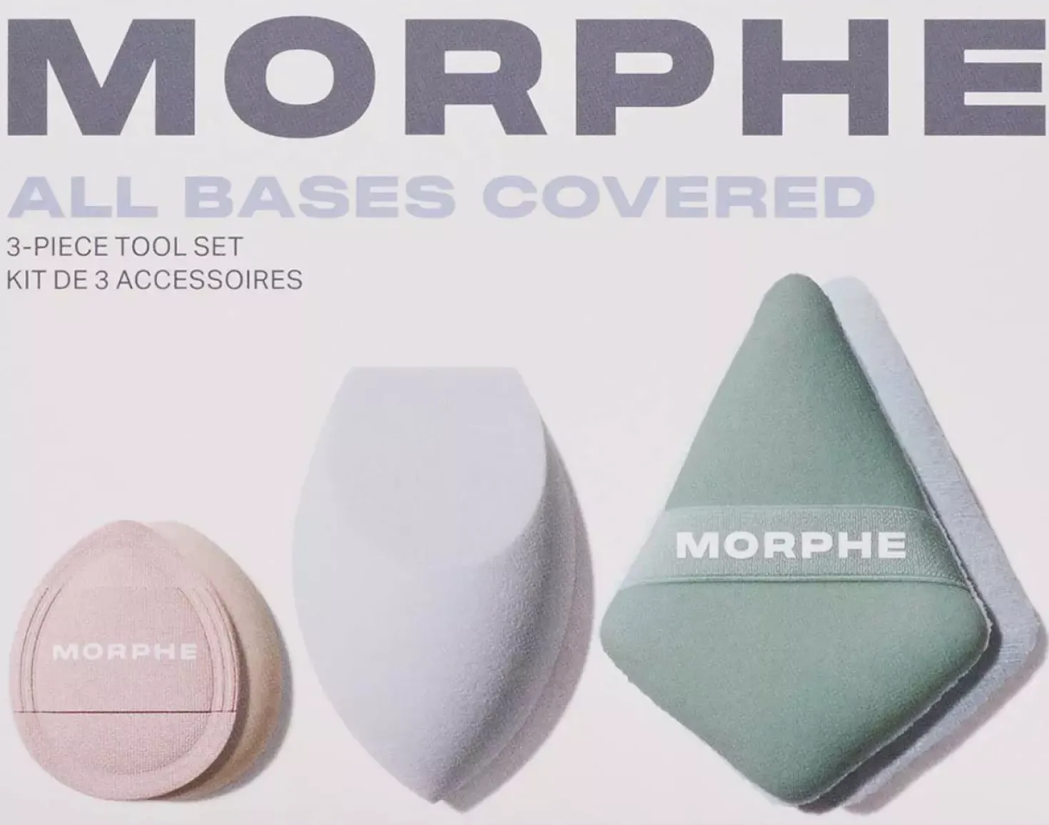 Morphe All Bases Covered 3-Piece Tool Set