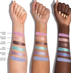 Morphe 6-Pan Eyeshadow Palette Rich Glitch