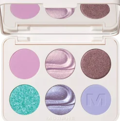 Morphe 6-Pan Eyeshadow Palette Rich Glitch