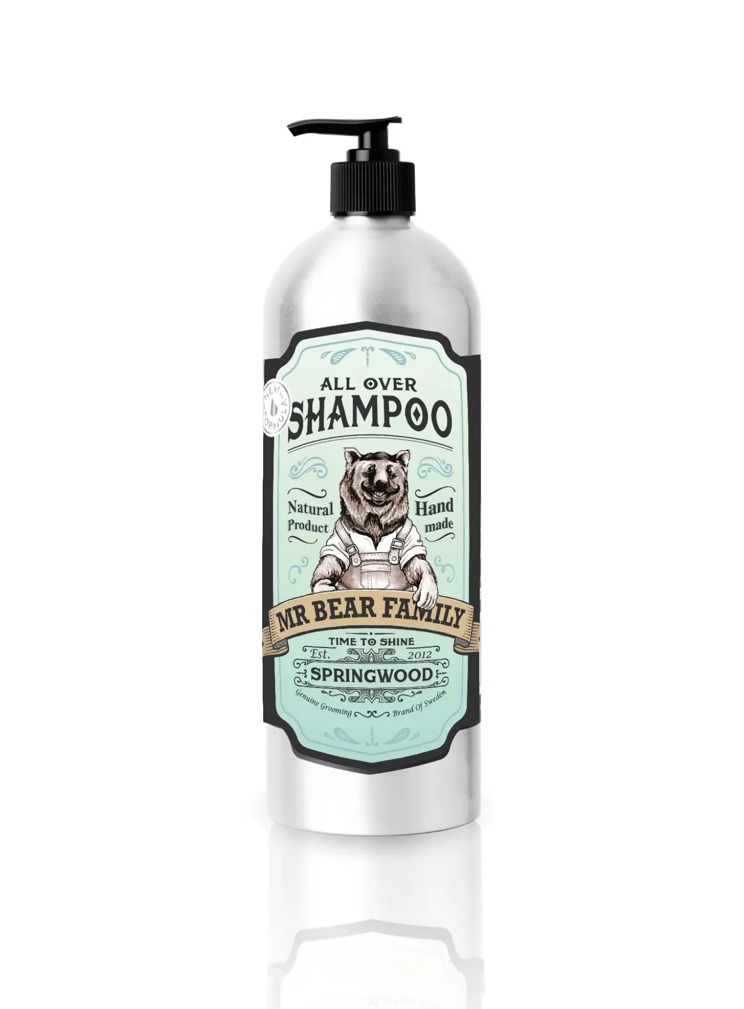 Mr Bear Family All Over Shampo - Springwood 1000 ml