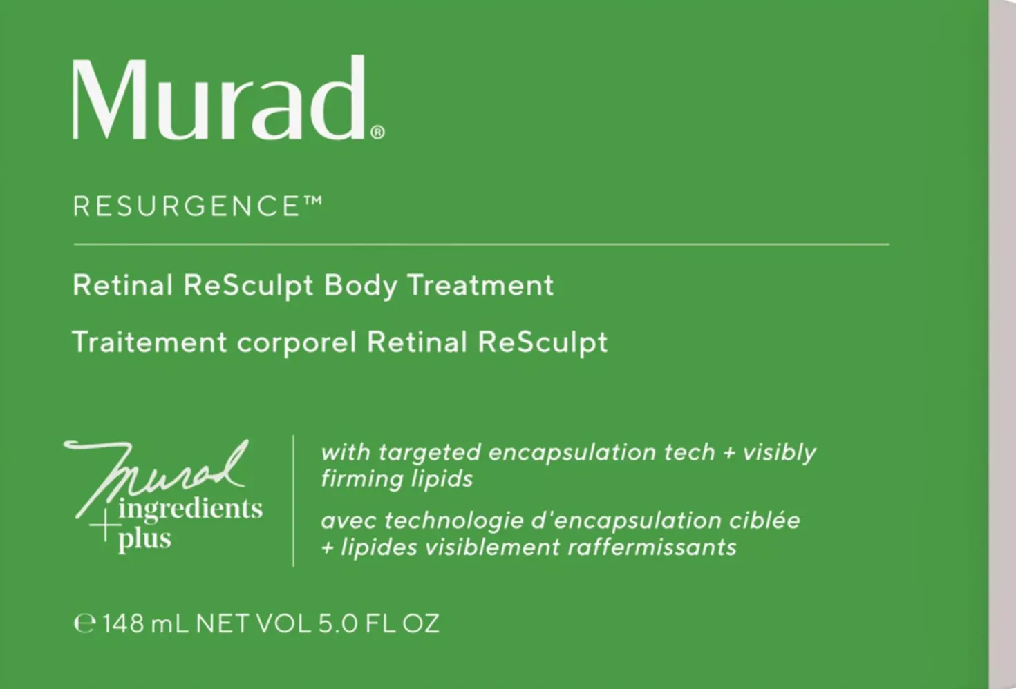 MuradResurgence Retinal ReSculpt Body Treatment 148 ml