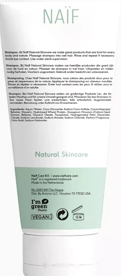 NAÏFBaby & Kids Nourishing Shampoo 500 ml