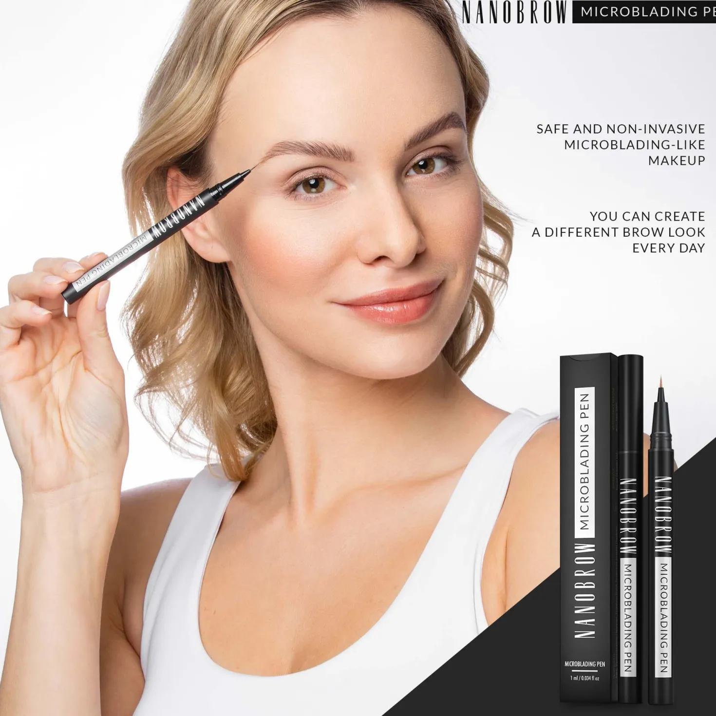 Nanobrow Microblading Pen Ash Blonde