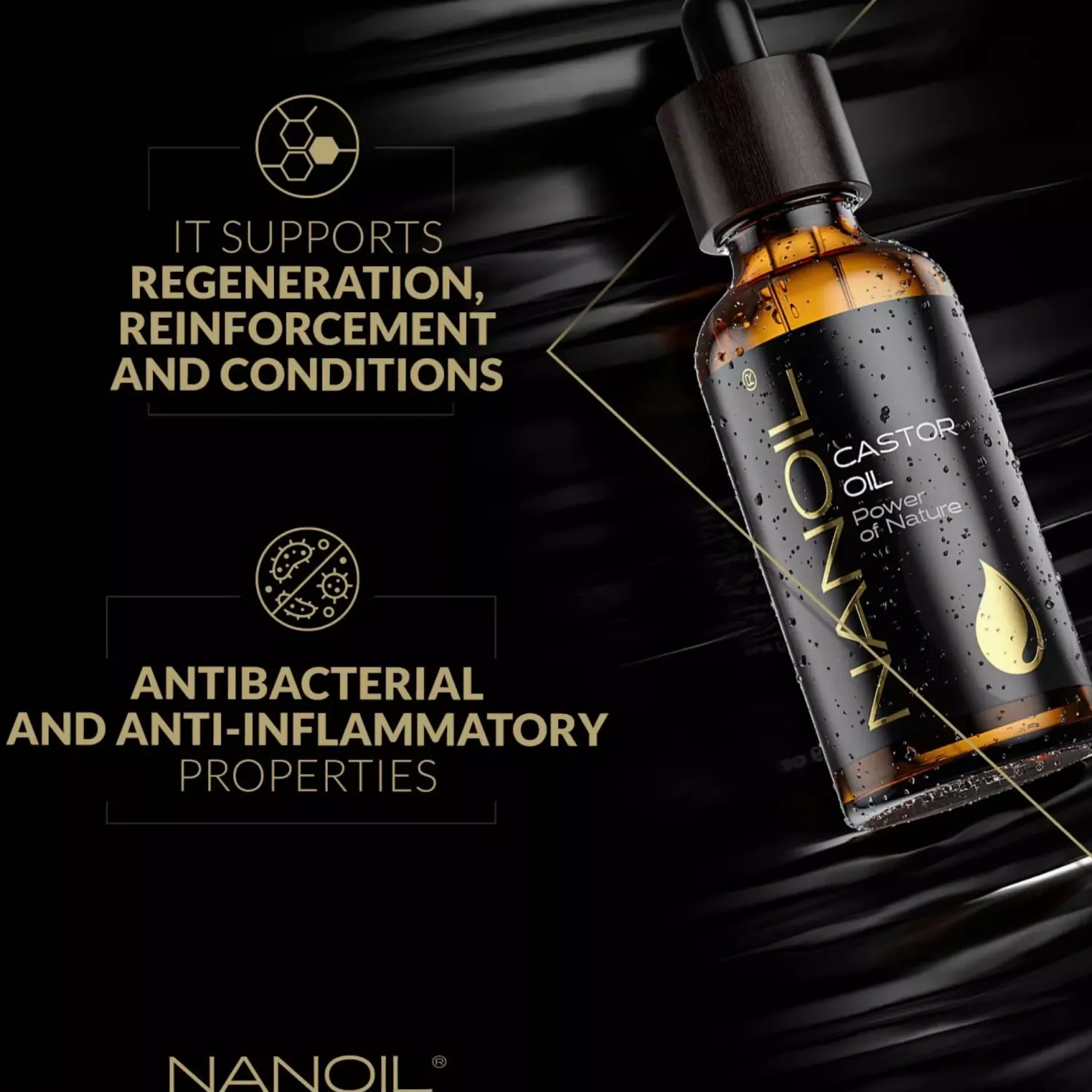 Nanoil Castor Oil 50 ml
