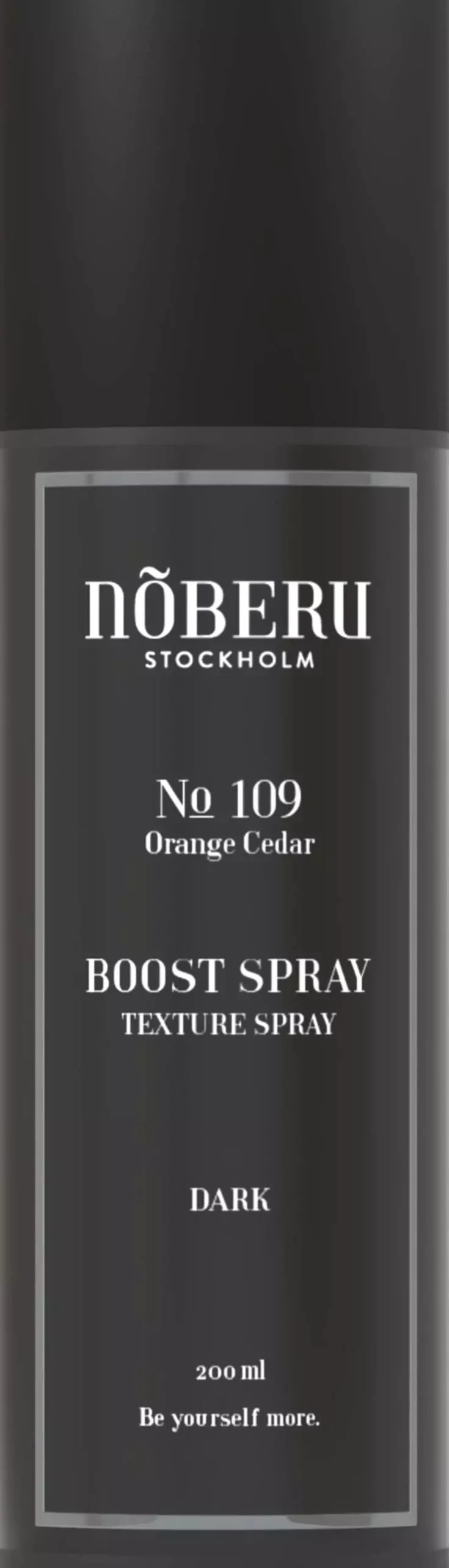 Nõberu of Sweden Boost Spray Texture Spray Dark 200 ml