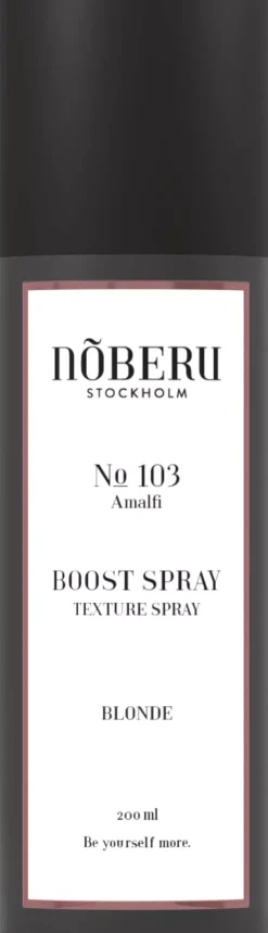 Nõberu of Sweden Boost Spray Texture Spray Blonde 200 ml