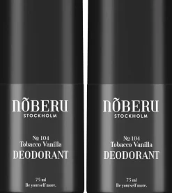 Nõberu of Sweden Bundle Deodorant No 104 Tobacco Vanilla 75 ml x2