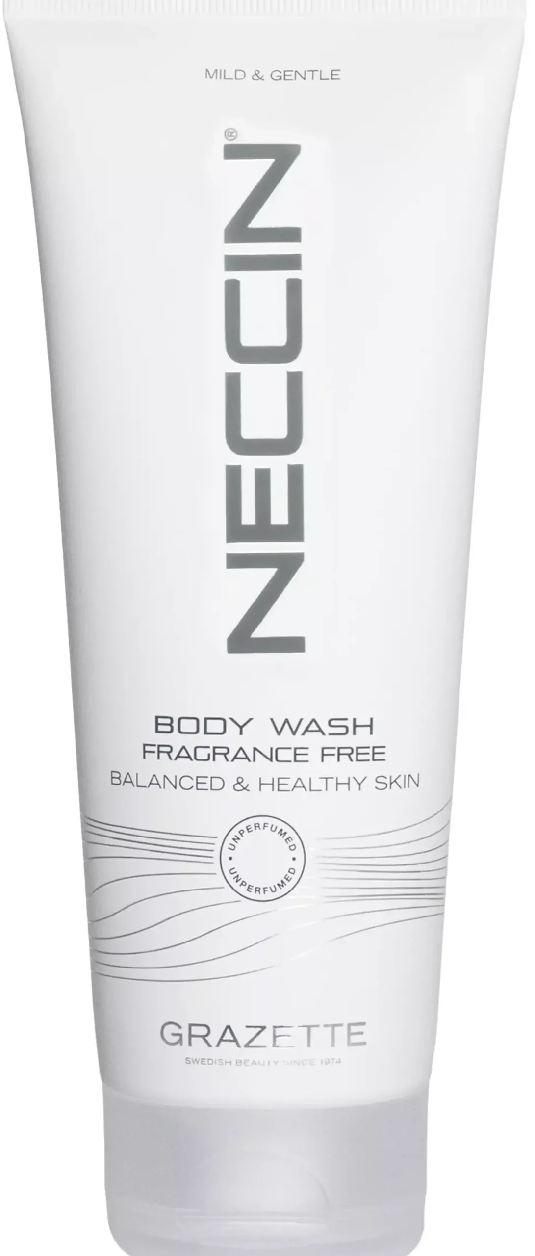 Neccin Body Wash Balanced & Healthy Skin Fragrance Free 200 ml