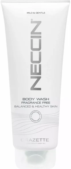 Neccin Body Wash Balanced & Healthy Skin Fragrance Free 200 ml