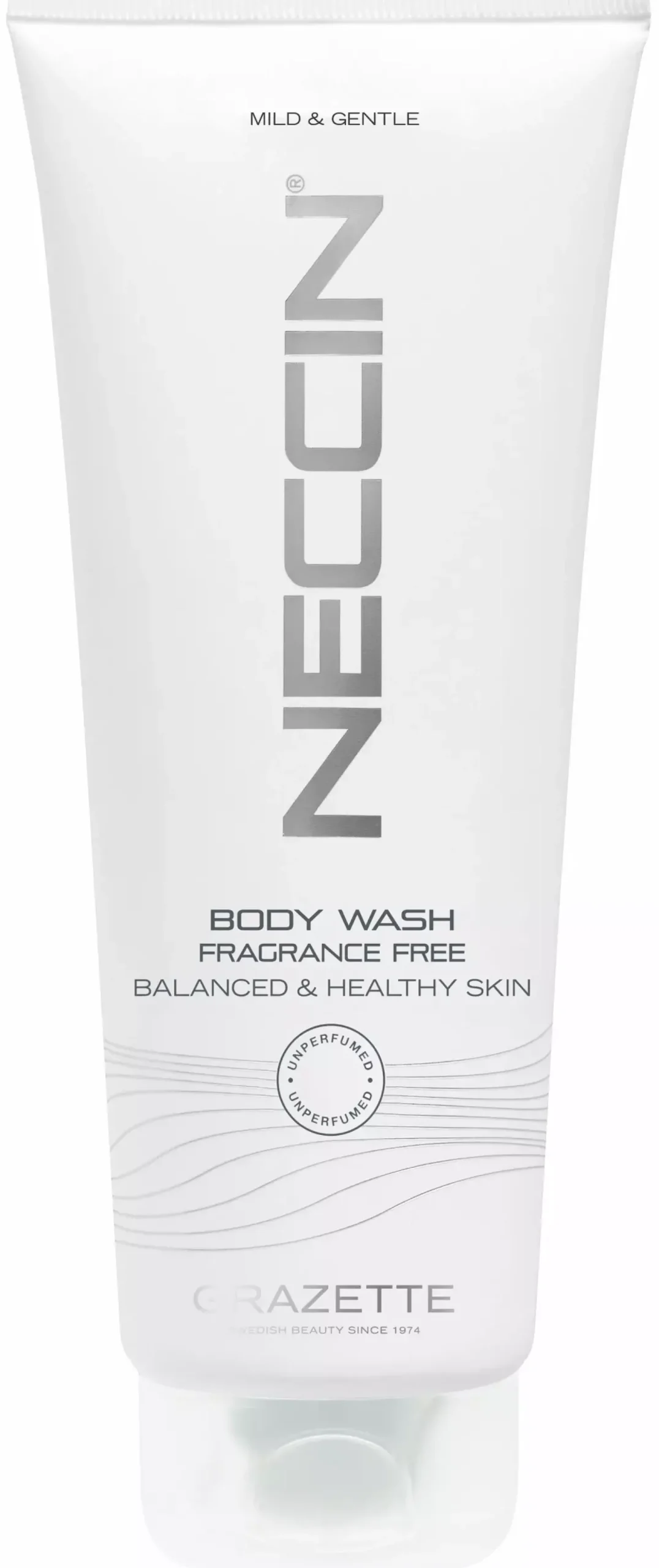 Neccin Body Wash Balanced & Healthy Skin Fragrance Free 200 ml