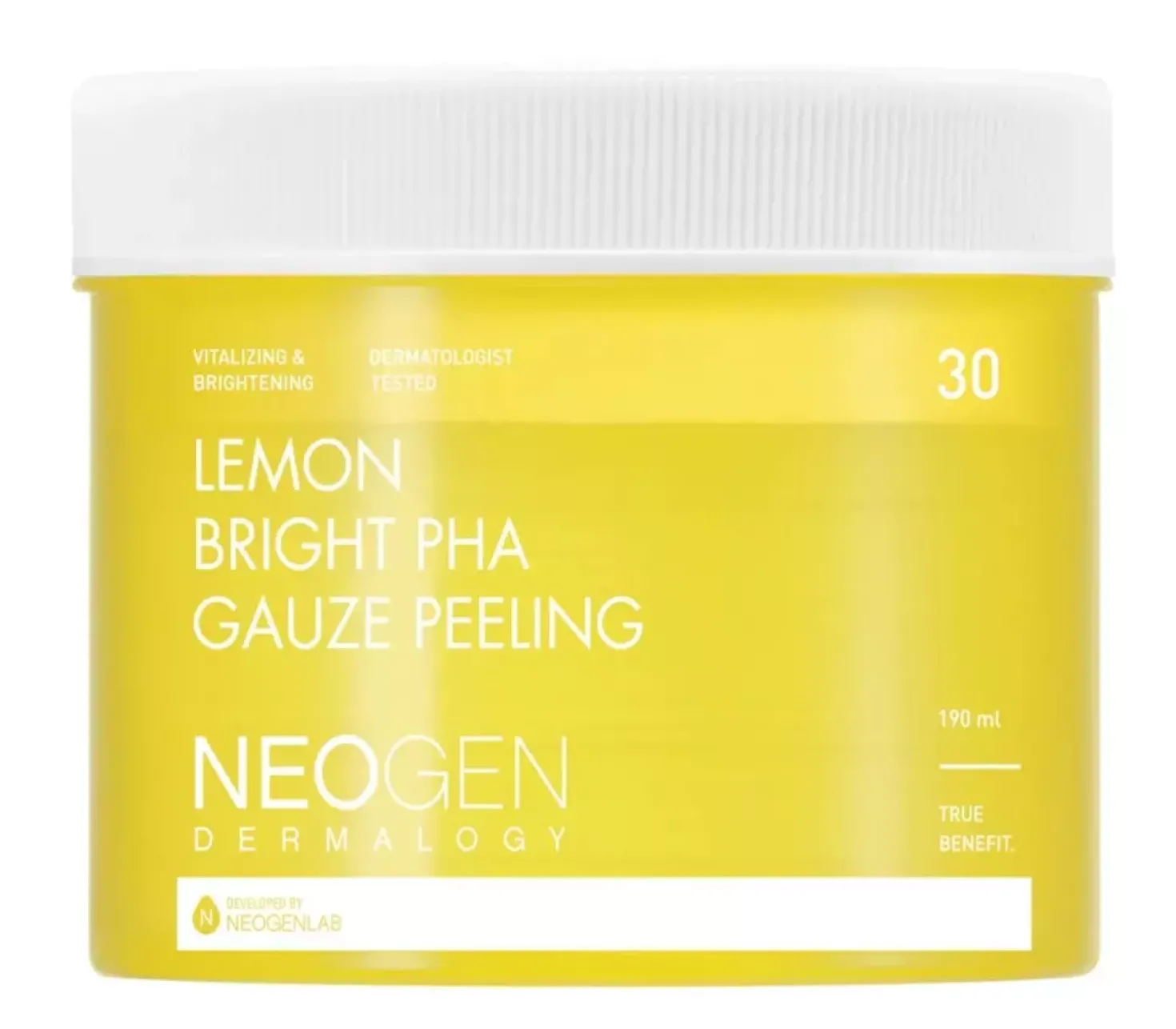 NEOGENBio-Peel+ Dermalogy Lemon Bright PHA Gauze Peeling 190 ml