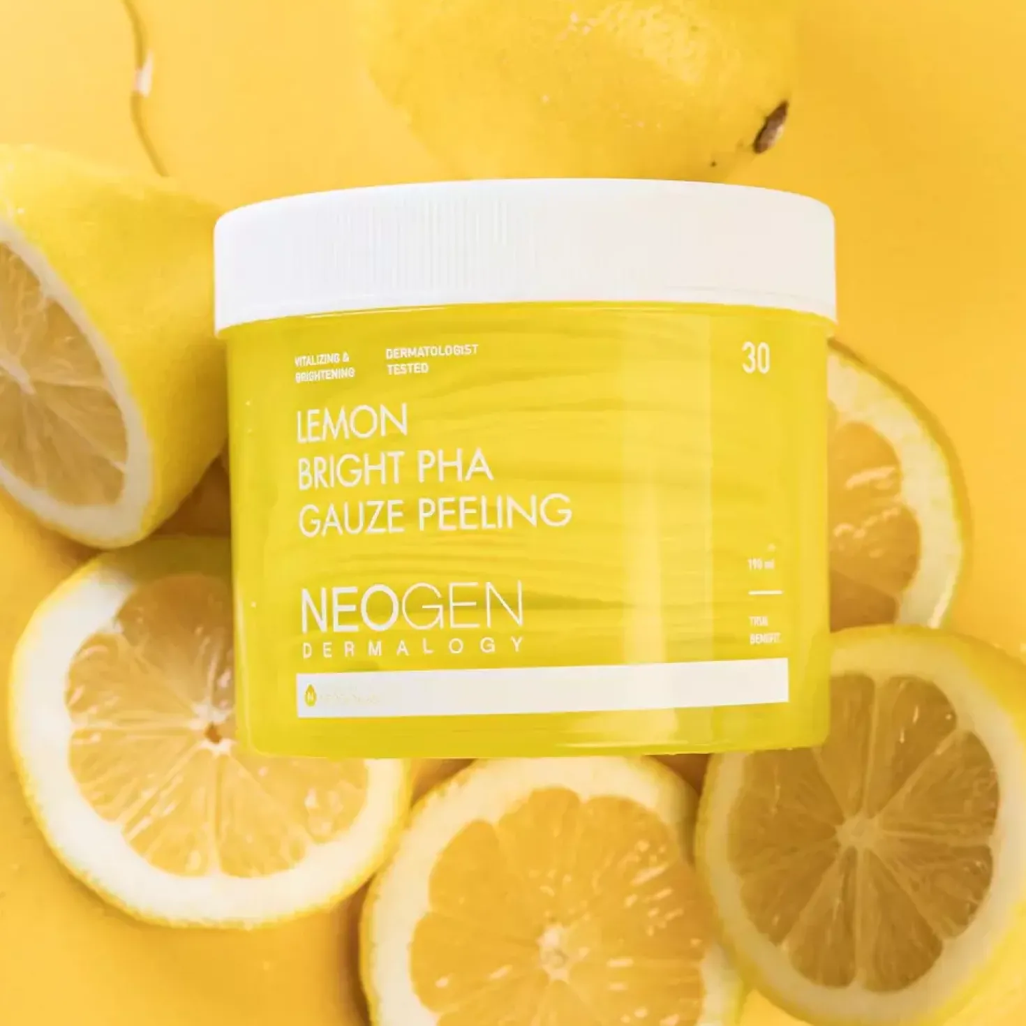 NEOGENBio-Peel+ Dermalogy Lemon Bright PHA Gauze Peeling 190 ml