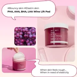 NEOGENBio-Peel+ Dermalogy Wine Lift PHA Gauze Peeling 190 ml