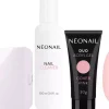 NEONAIL Nail Extention Kit With Duo Acrylgel Cover Pink & Square Forms