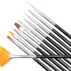 NEONAIL Set of 10 synthetic brushes