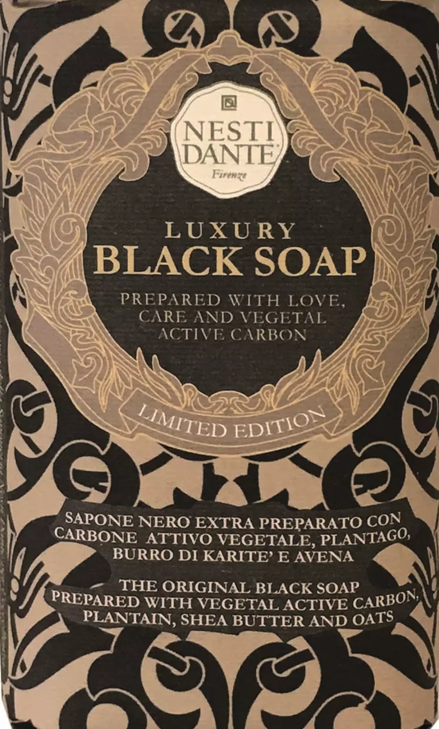 Nesti Dante Luxury Black Soap 250 g